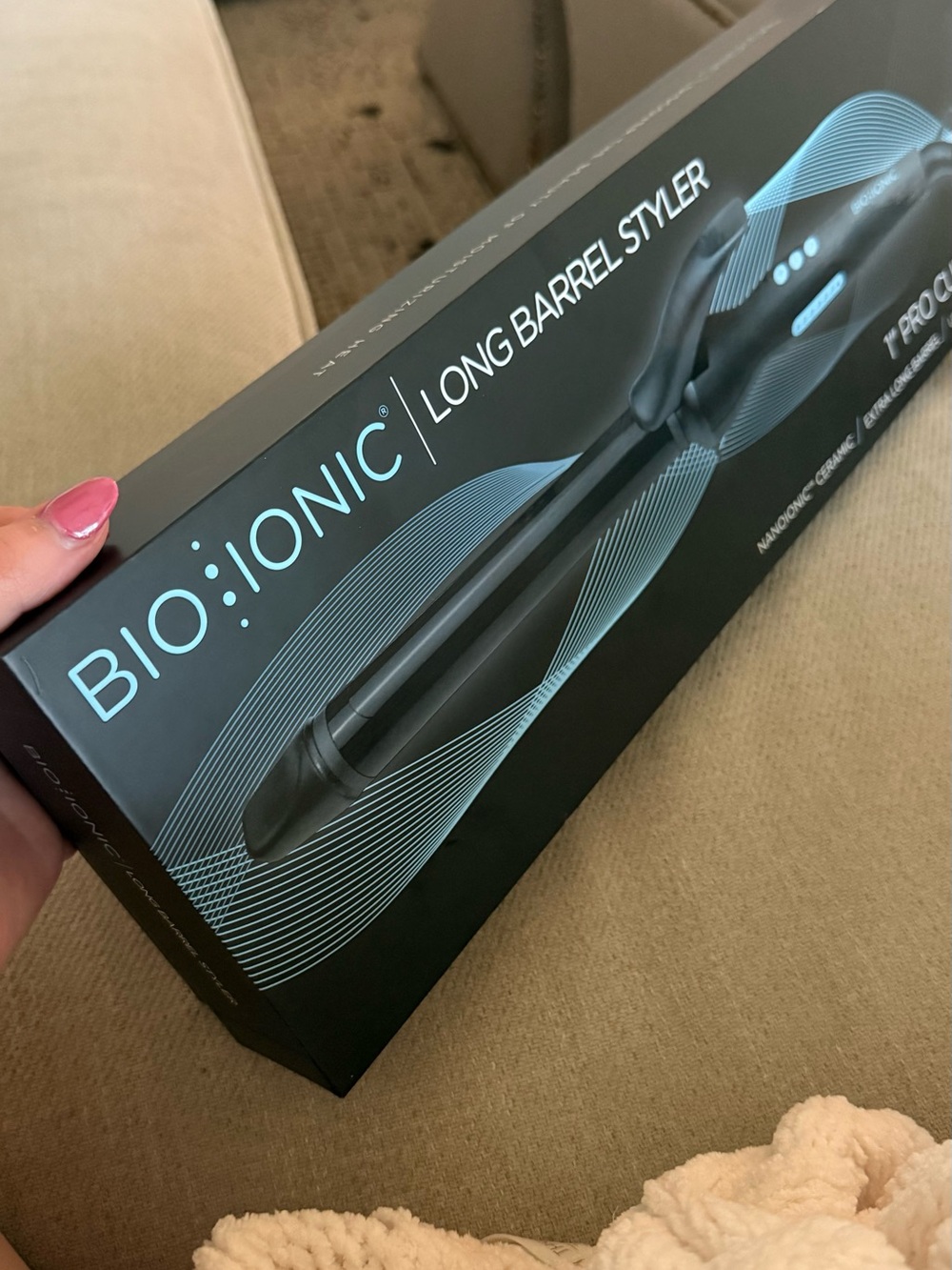 Bio Ionic Long Barrel Styler - Black
